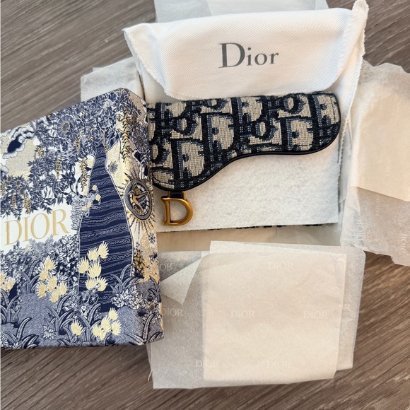 Dior Handbags - Dior Saddle Bloom Card Holder